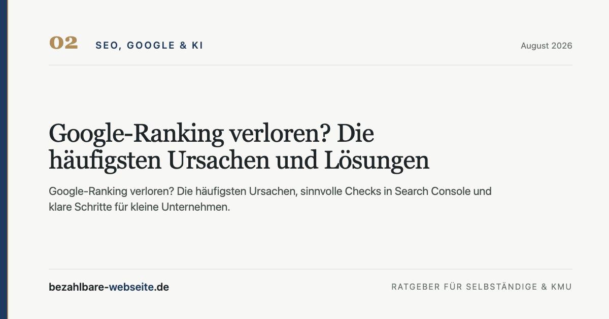 Laptopta düşen Google sıralama grafiğine ve SEO kontrol listesine bakan işletme sahibi illüstrasyonu